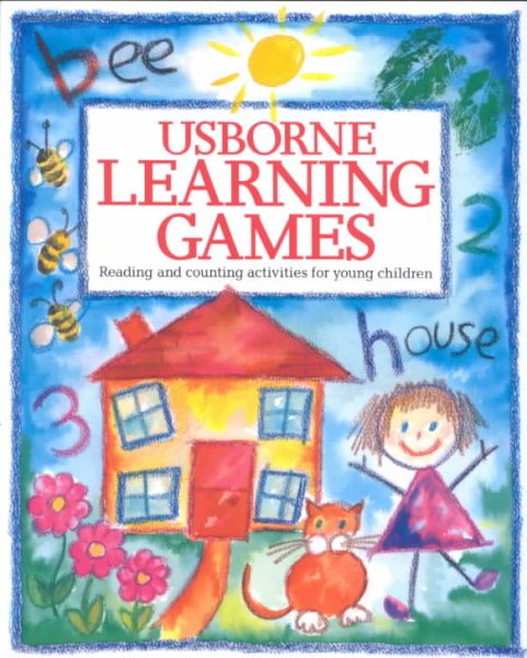 Usborne Learning Games : Reading and Counting Activities for Young Children cover
