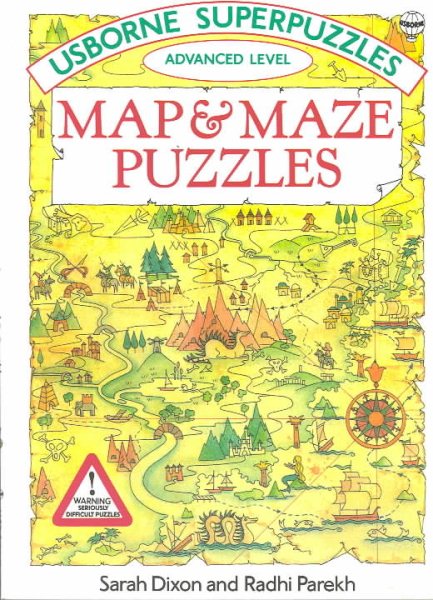 Map and Maze Puzzles (Usborne Superpuzzles Series) cover