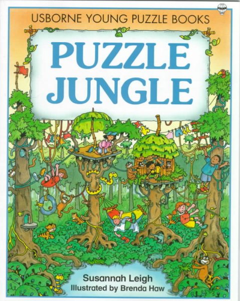 Puzzle Jungle (Usborne Young Puzzles Books) cover