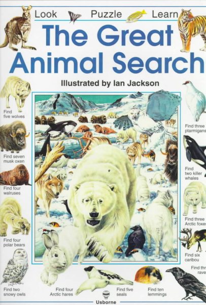 The Great Animal Search (Look Puzzle Learn) cover