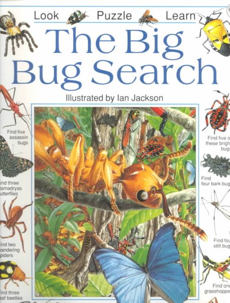 The Big Bug Search (Look/Puzzle/Learn Series) (Great Searches (EDC Paperback)) cover