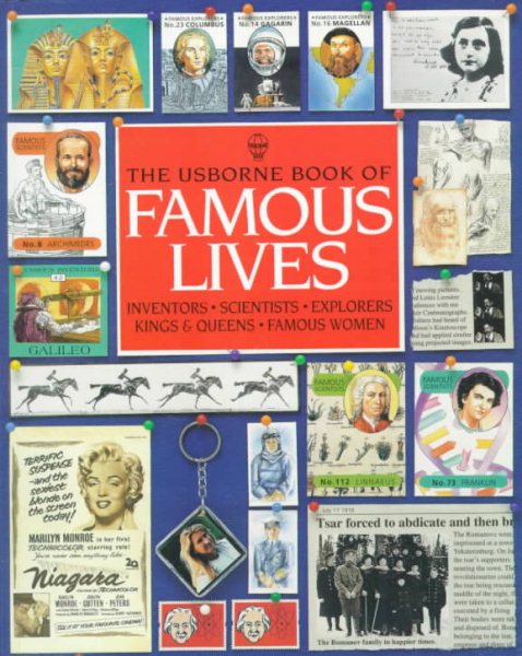 The Usborne Book of Famous Lives (Famous Lives Series) cover