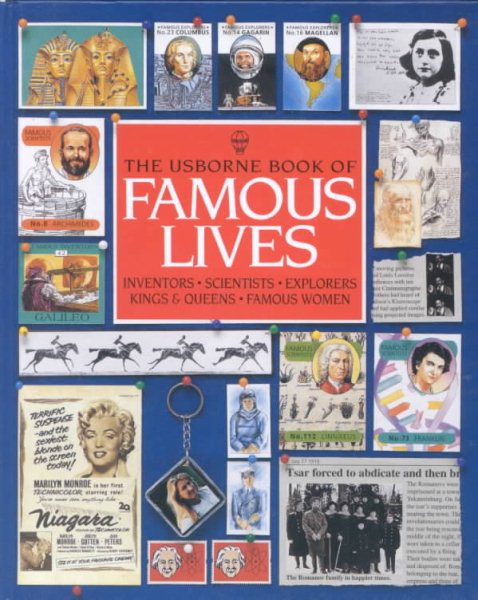 The Usborne Book of Famous Lives cover