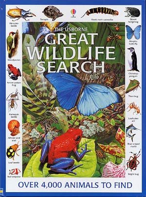 The Usborne Great Wildlife Search (Great Searches (EDC Hardcover)) cover