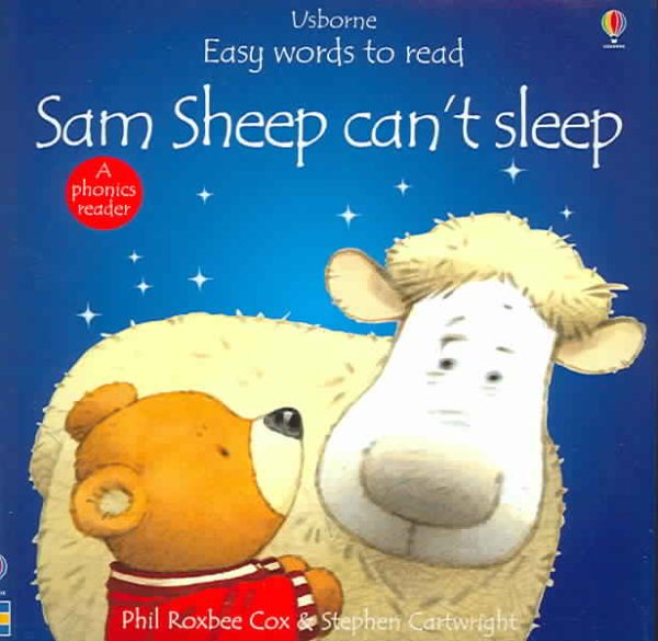 Sam Sheep Can't Sleep (Usborne Easy Words to Read) cover
