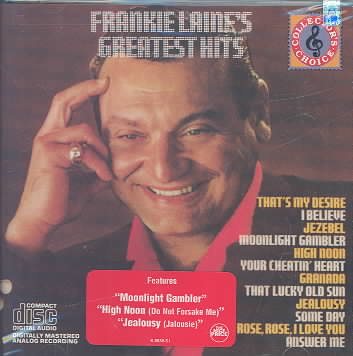Frankie Laine's Greatest Hits cover
