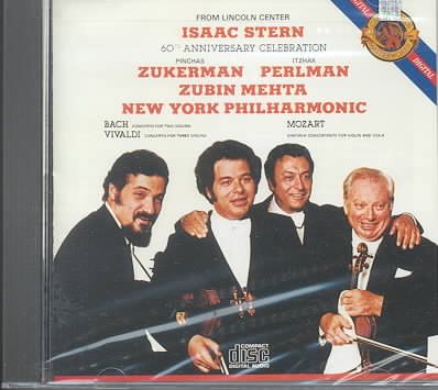 Isaac Stern 60th Anniversary Celebration cover