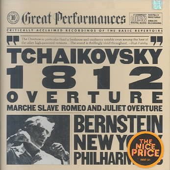 Tchaikovsky: 1812 Overture / Romeo & Juliet / March Slave (CBS Great Performances) cover