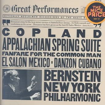 Bernstein Conducts Copland cover