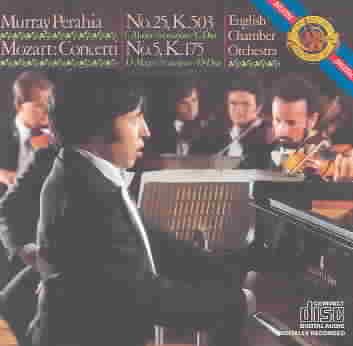 Mozart:  Concertos No. 25 & 5 for Piano and Orchestra cover
