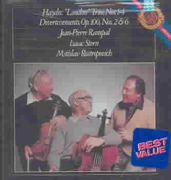 Haydn: London Trios Nos. 1-4, Divertissements, Op. 100, Nos. 2 & 6 cover
