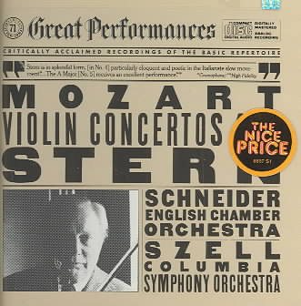 Mozart: Violin Concertos Nos. 4 & 5 cover