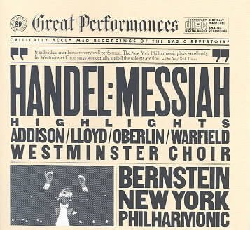 Handel: Messiah (highlights), HWV56 cover