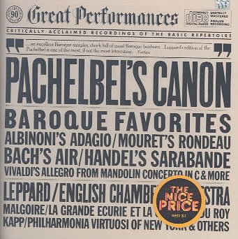 Great Baroque Favorites cover