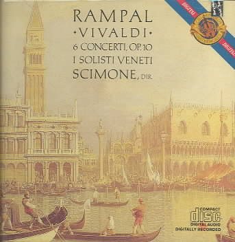 Vivaldi: 6 Flute Concerti Op. 10 cover