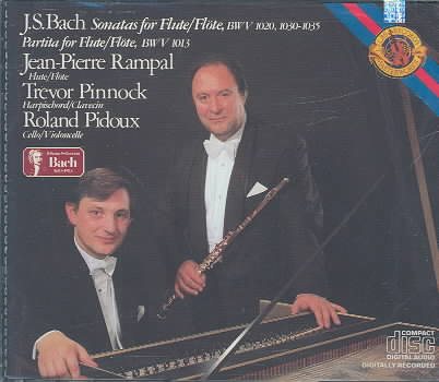 Bach: Flute Sonatas BWV 1030-1035 & Flute Partita, BWV 1013 cover