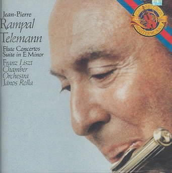Telemann: Flute Concertos cover