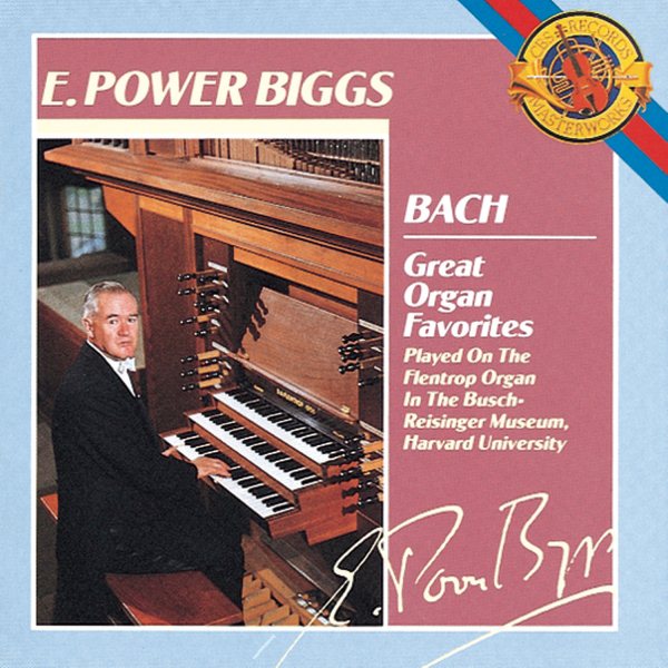 Bach: Great Organ Favorites with E. Power Biggs cover