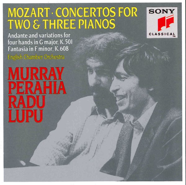 Mozart: Concertos for Two and Three Pianos cover
