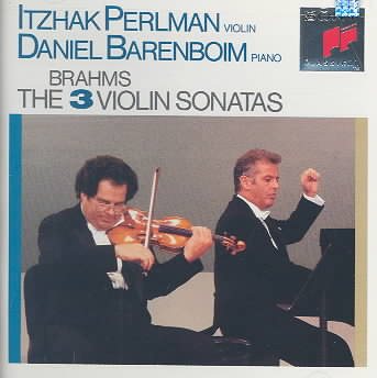 Brahms - The 3 Violin Sonatas cover