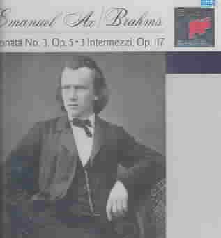 Brahms: Piano Sonata No. 3,Op. 5 / Intermezzi,Op.117 ~ Ax cover