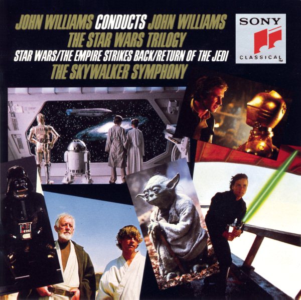 John Williams Conducts John Williams: The Star Wars Trilogy (Star Wars, The Emperor Strikes Back, Return Of The Jedi) cover