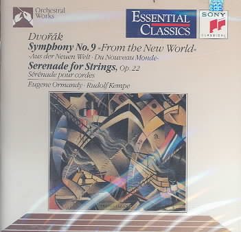 Dvorak: Symphony No. 9 / Serenade for Strings (Essential Classics) cover