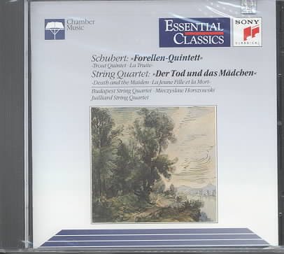 Schubert: Trout Quintet / Death and the Maiden Quartet cover