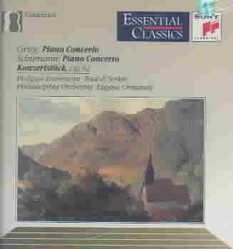 Grieg: Piano Concerto / Schumann: Piano Concerto, Konzertstück, Op. 92 (Essential Classics) cover