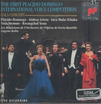 The First Placido Domingo International Voice Competition, Gala Concert cover