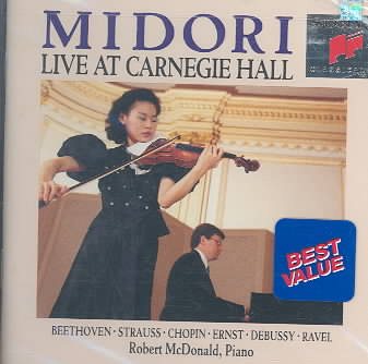 Midori - Live at Carnegie Hall cover