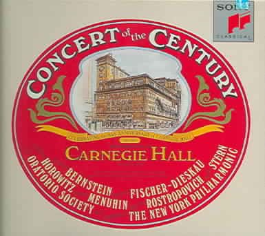 Concert of the Century: Celebrating the 85th Anniversary of Carnegie Hall cover