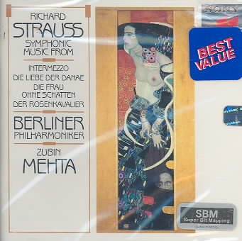 Strauss: Symphonic Music From Operas / Berlin Philharmonic / Mehta (Sony) cover