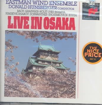 Live in Osaka cover