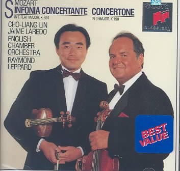 Mozart: Sinfonia Concertante, K.364 / Concertone, K.190 cover