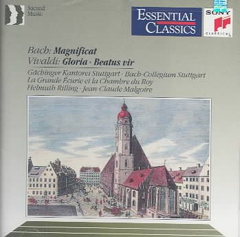 Bach: Magnificat / Vivaldi: Gloria; Beatus Vir cover