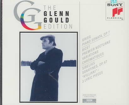 Grieg / Bizet / Sibelius: Piano Works (The Glenn Gould Edition) cover