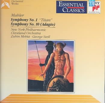 Mahler: Symphony No. 1 Titan, Symphony No. 10, Adagio (Essential Classics) cover