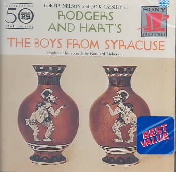 The Boys From Syracuse (1953 Studio Cast) cover