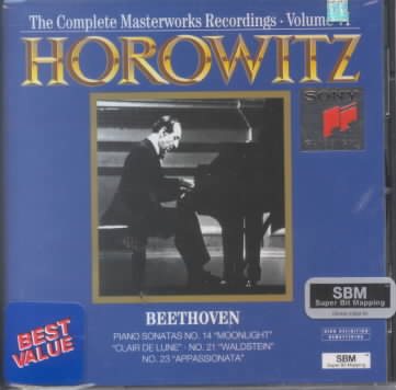 Vladimir Horowitz, Complete Masterworks Recordings 1962-1973, Vol. VI: Horowitz Performs Beethoven cover