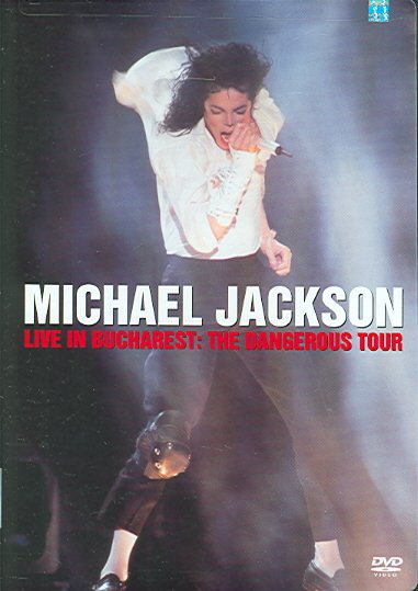 Michael Jackson: Live in Bucharest -The Dangerous Tour cover