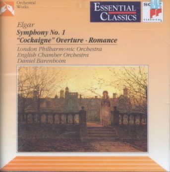 Elgar: Symphony, No. 1, Cockaigne Overture, Romance (Essential Classics) cover