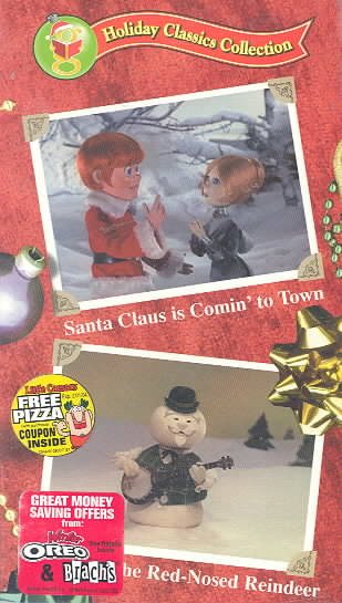 Santa Claus is Coming to Town/ Rudolph the Red Nosed Reindeer/ Frosty the Snowman/ The Little Drummer Boy Set [VHS] cover