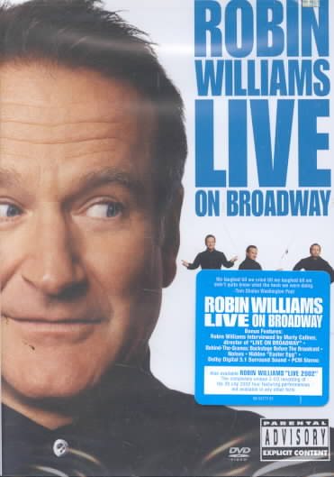 Robin Williams: Live On Broadway cover