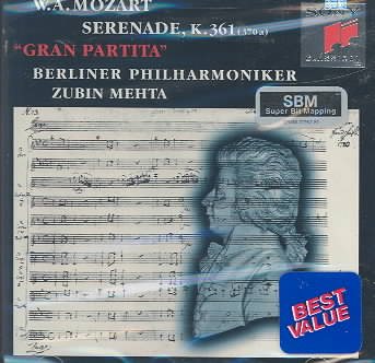 Mozart: Serenade "Gran Partita" cover