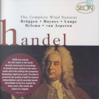 Handel: The Complete Wind Sonatas cover