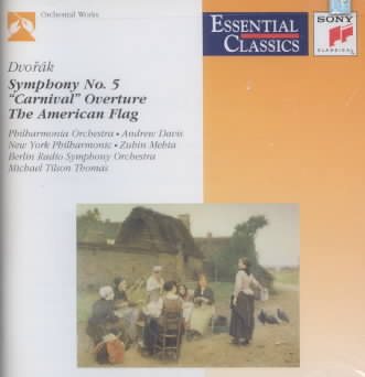 Dvorák: Symphony No. 5 in F Major, Op. 76 cover