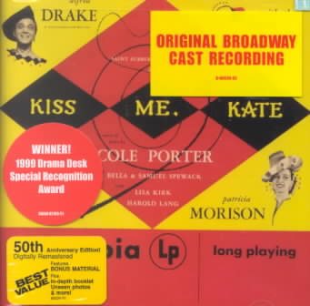 Kiss Me, Kate (1948 Original Broadway Cast) cover