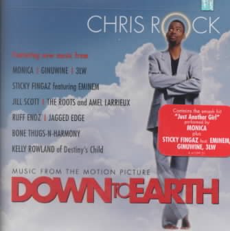 DOWN TO EARTH Music From The Motion Picture cover
