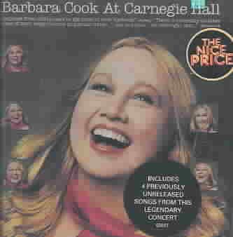 Barbara Cook at Carnegie Hall cover